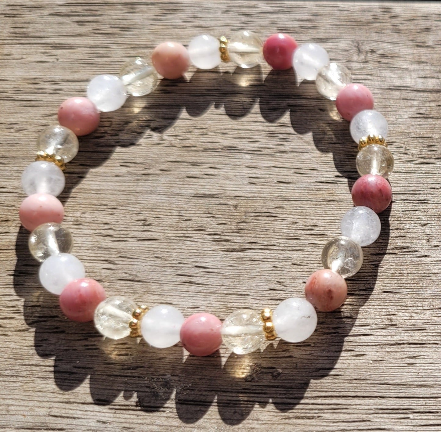 Bracelet d’Harmonie et de Confiance – Guérison de la Blessure d’Abandon - Flore Holistic