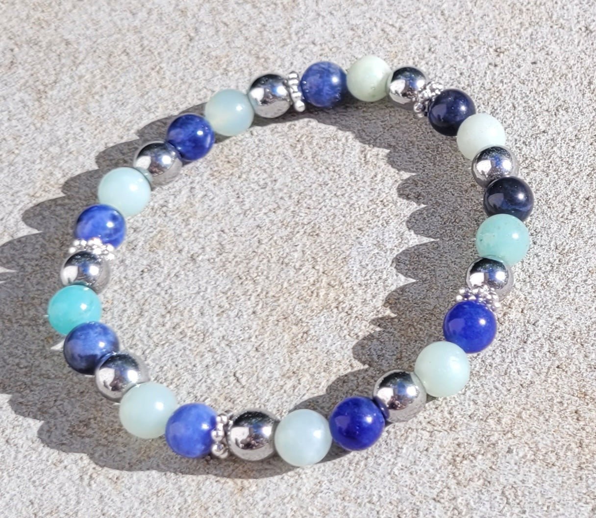 Bracelet d’Harmonie et d’Expression – Guérison de la Blessure d’Injustice - Bracelets pierres naturelles - Flore Holistic