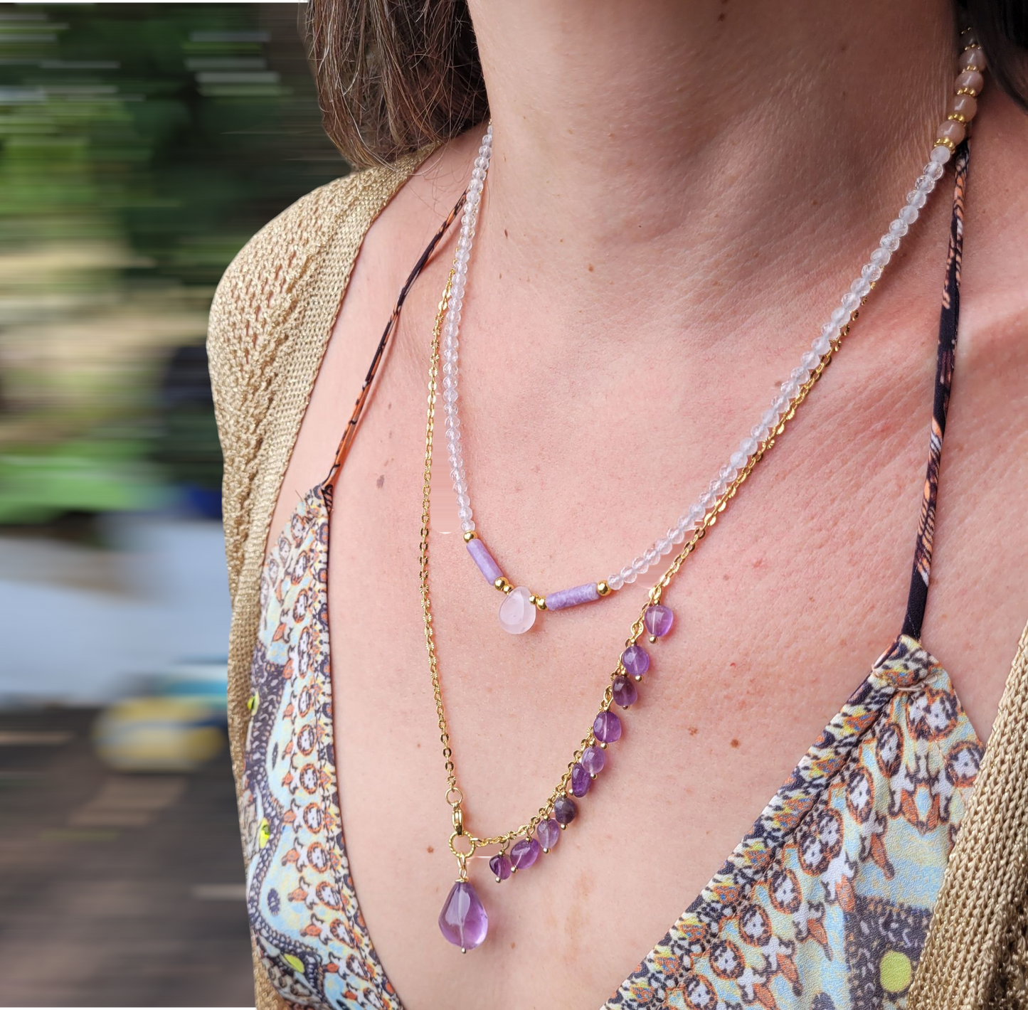 Colliers en Perles Naturelles - Aura Libre