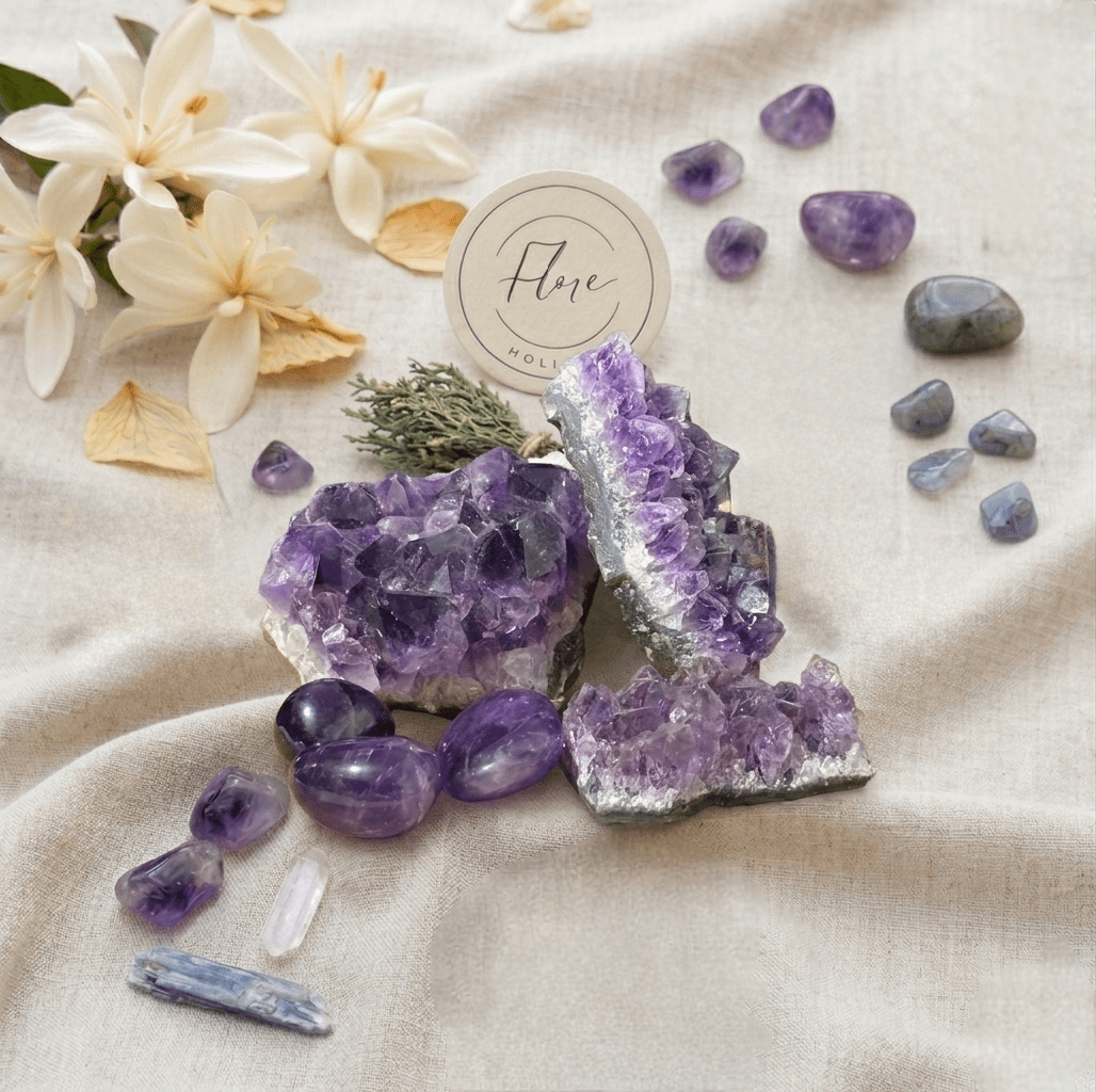 Pierres naturelles brutes ou polies - Flore Holistic