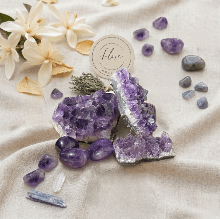 Pierres naturelles brutes ou polies - Flore Holistic