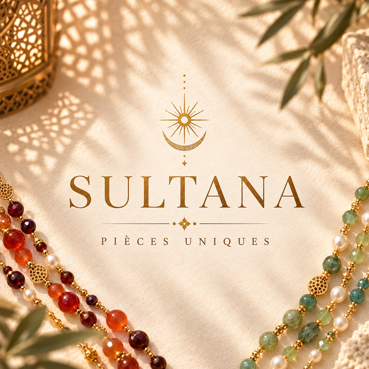 Sultana, collection de bijoux uniques créés à la main à La Réunion