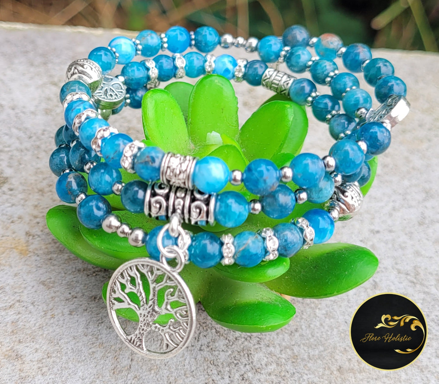 Bracelet en apatite