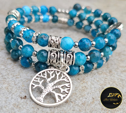 Bracelet en apatite