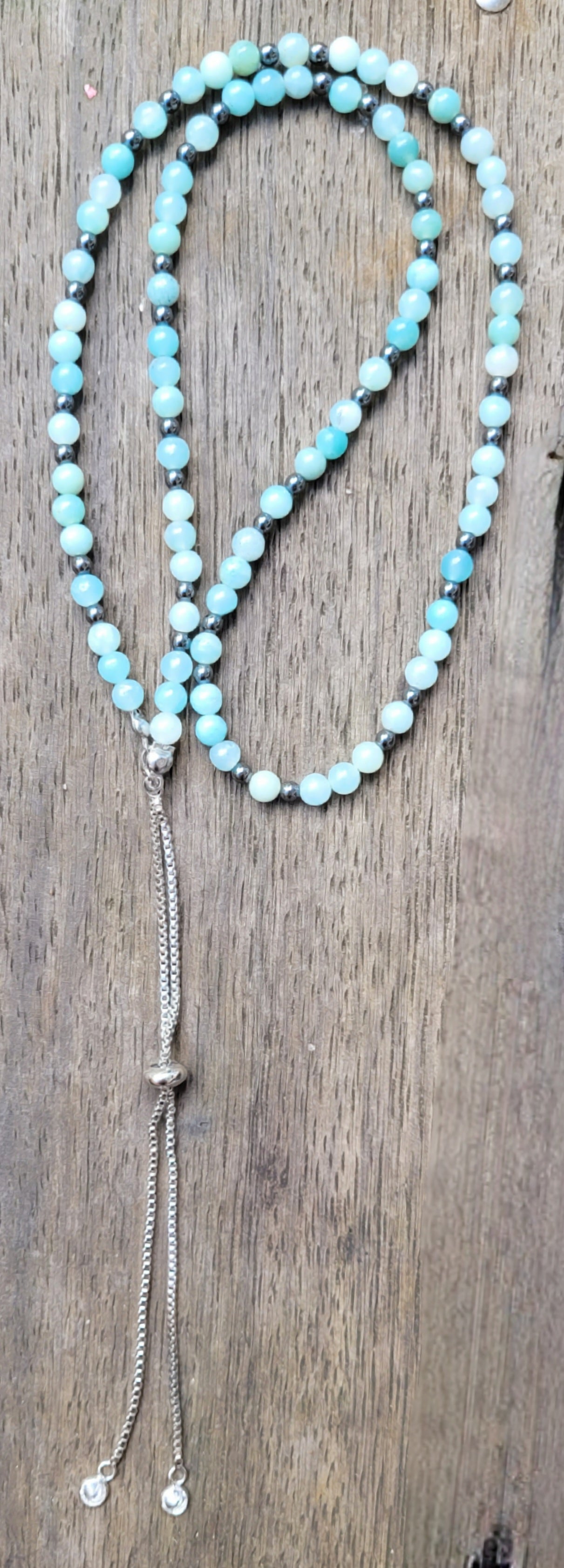 Collier amazonite