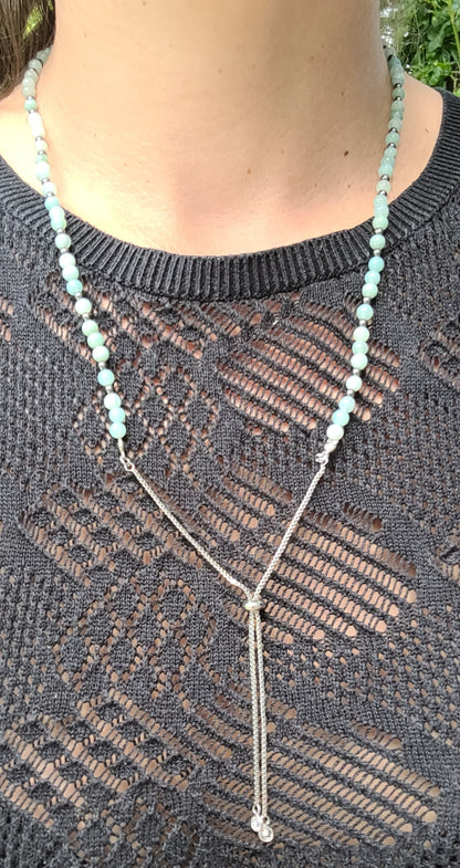 Collier amazonite