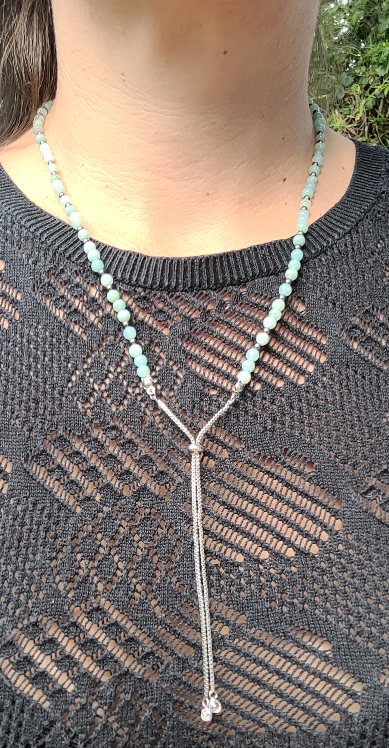 Collier amazonite