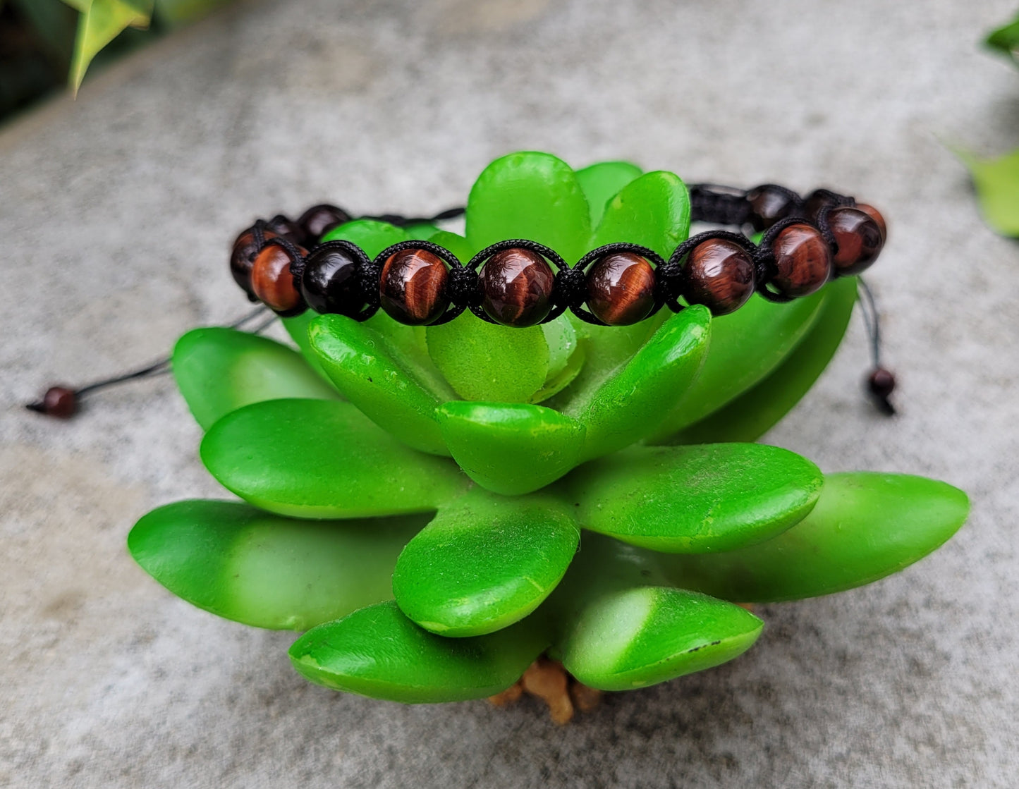 Bracelet en oeil de taureau