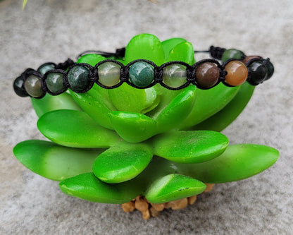 Bracelet en agate indienne