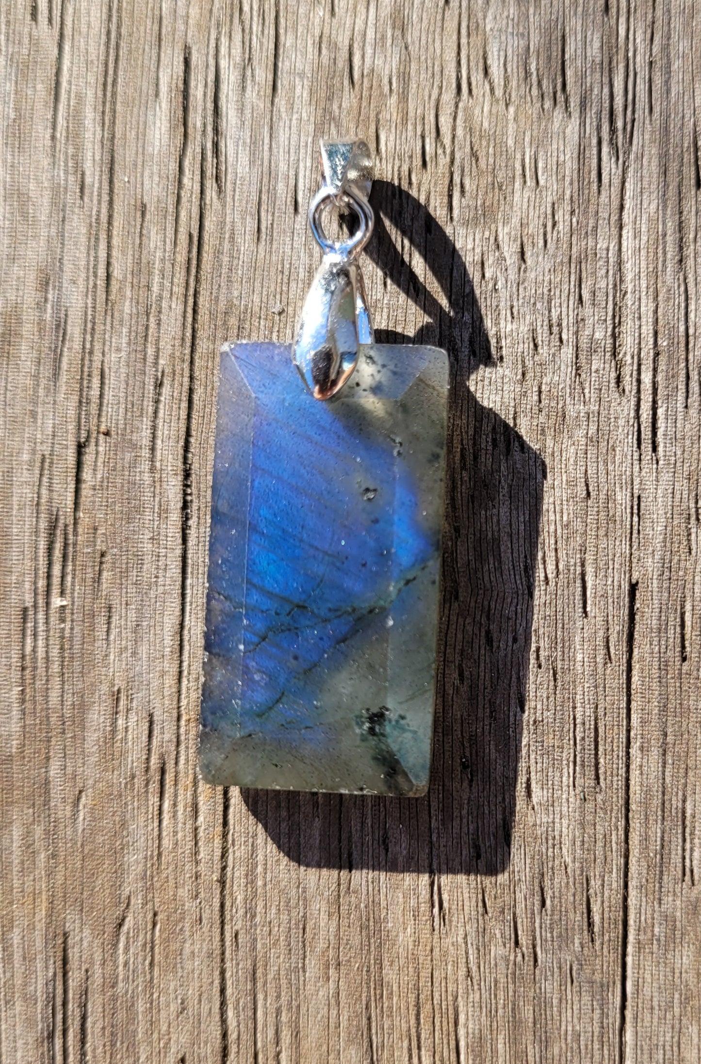 Pendentif en labradorite