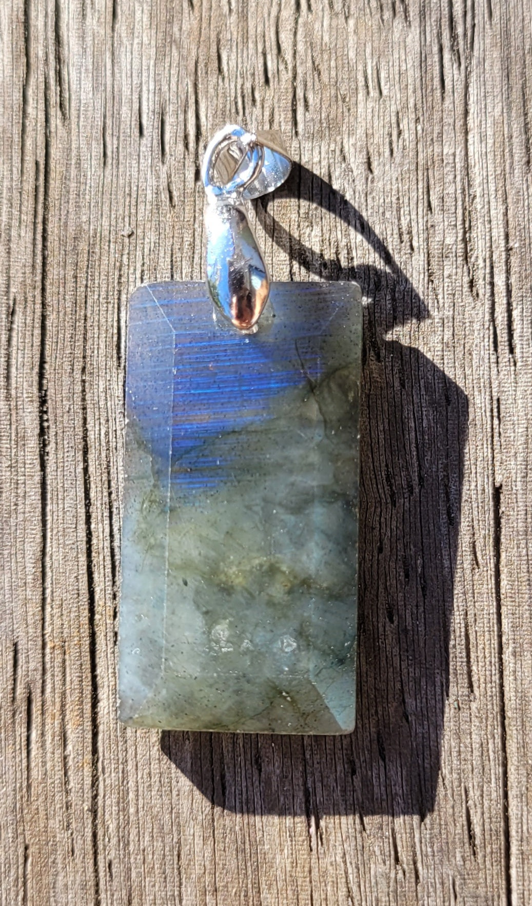 Pendentif en labradorite