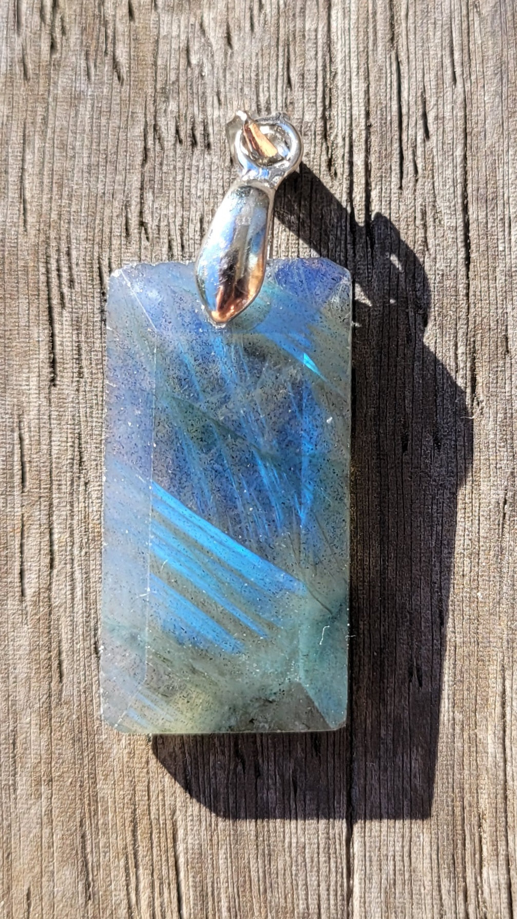 Pendentif en labradorite