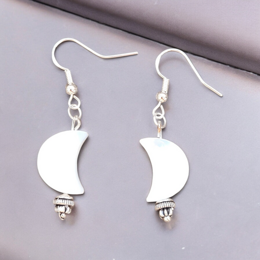 Boucles d'oreilles en nacre