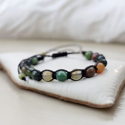 Bracelet en agate indienne