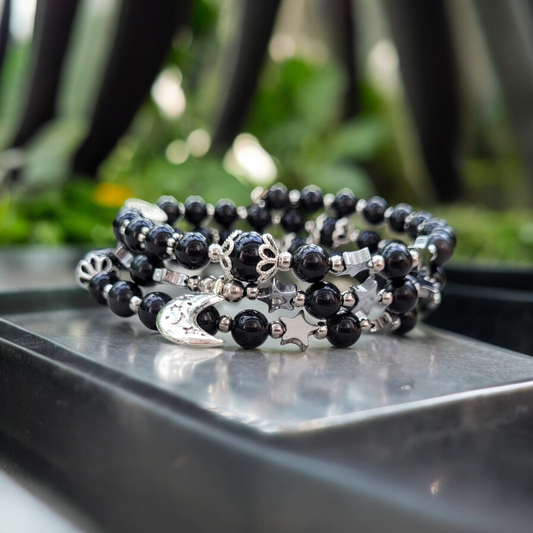 Bracelet en obsidienne Œil Céleste