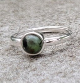 Bagues en Argent 925 et Pierres Naturelles – Élégance et Énergie - Bague argent 925 - Flore Holistic