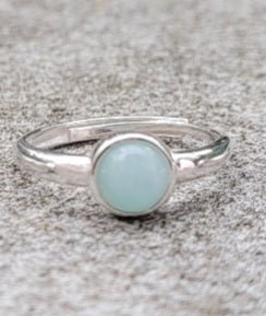 Bagues en Argent 925 et Pierres Naturelles – Élégance et Énergie - Bague argent 925 - Flore Holistic