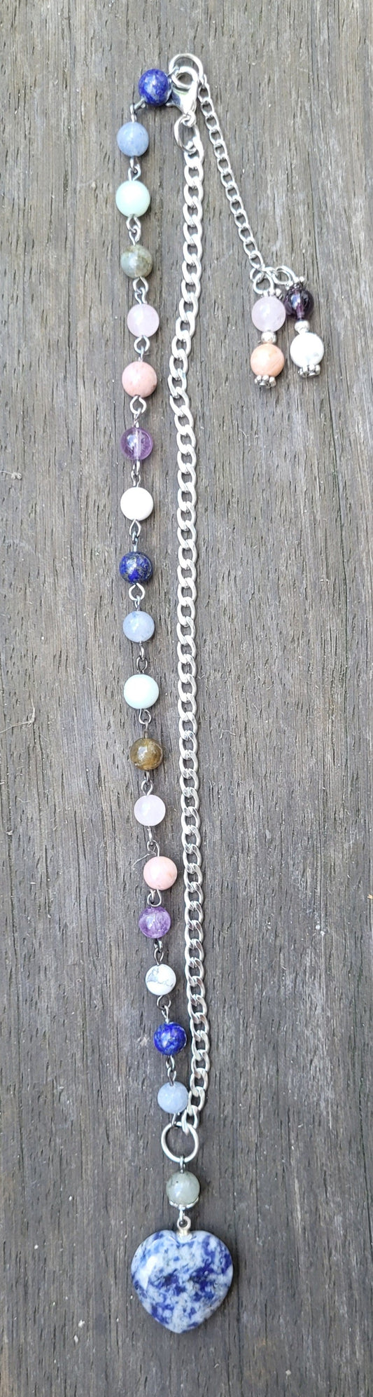 Bijoux Chemin de Vie Personnalisés – Collier, Créoles & Chaîne de cheville - Bijou pierre naturelle - Flore Holistic