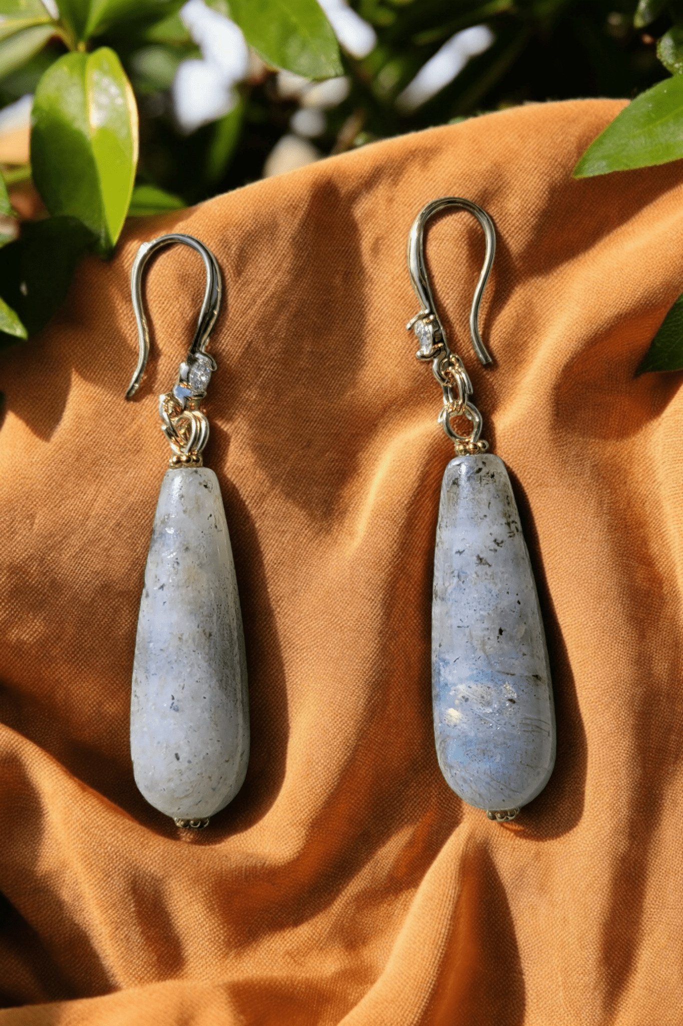 Boucles d’oreilles Labradorite – Protection et intuition - Boucles d'oreilles pierres naturelles - Flore Holistic