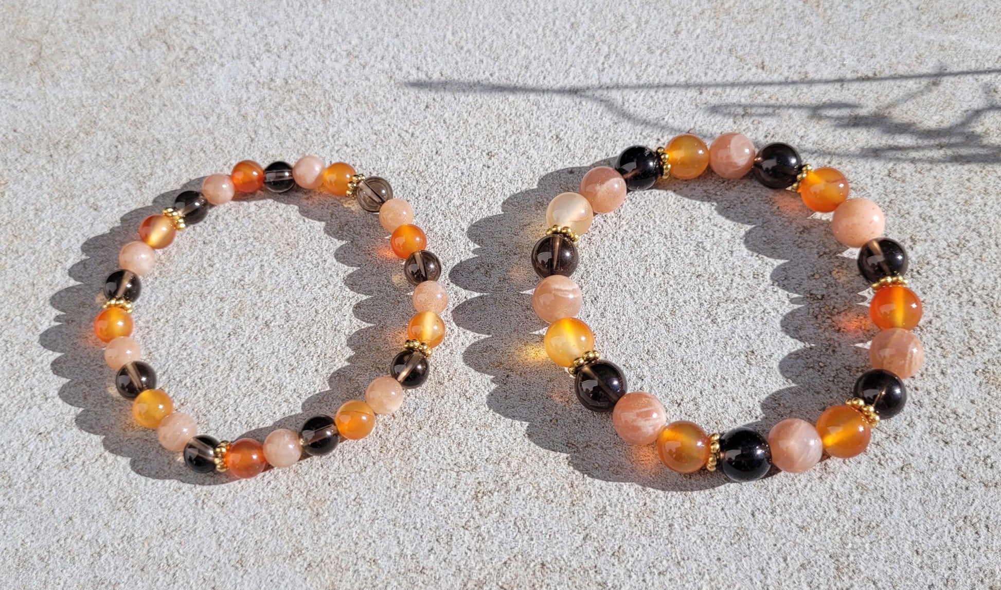 Bracelet d’Acceptation et de Rayonnement – Guérison de la Blessure d’Humiliation - Bracelets pierres naturelles - Flore Holistic