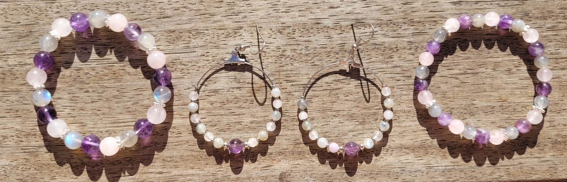Bracelet d’Ancrage et d’Acceptation – Guérison de la Blessure de Rejet - Bracelets pierres naturelles - Flore Holistic