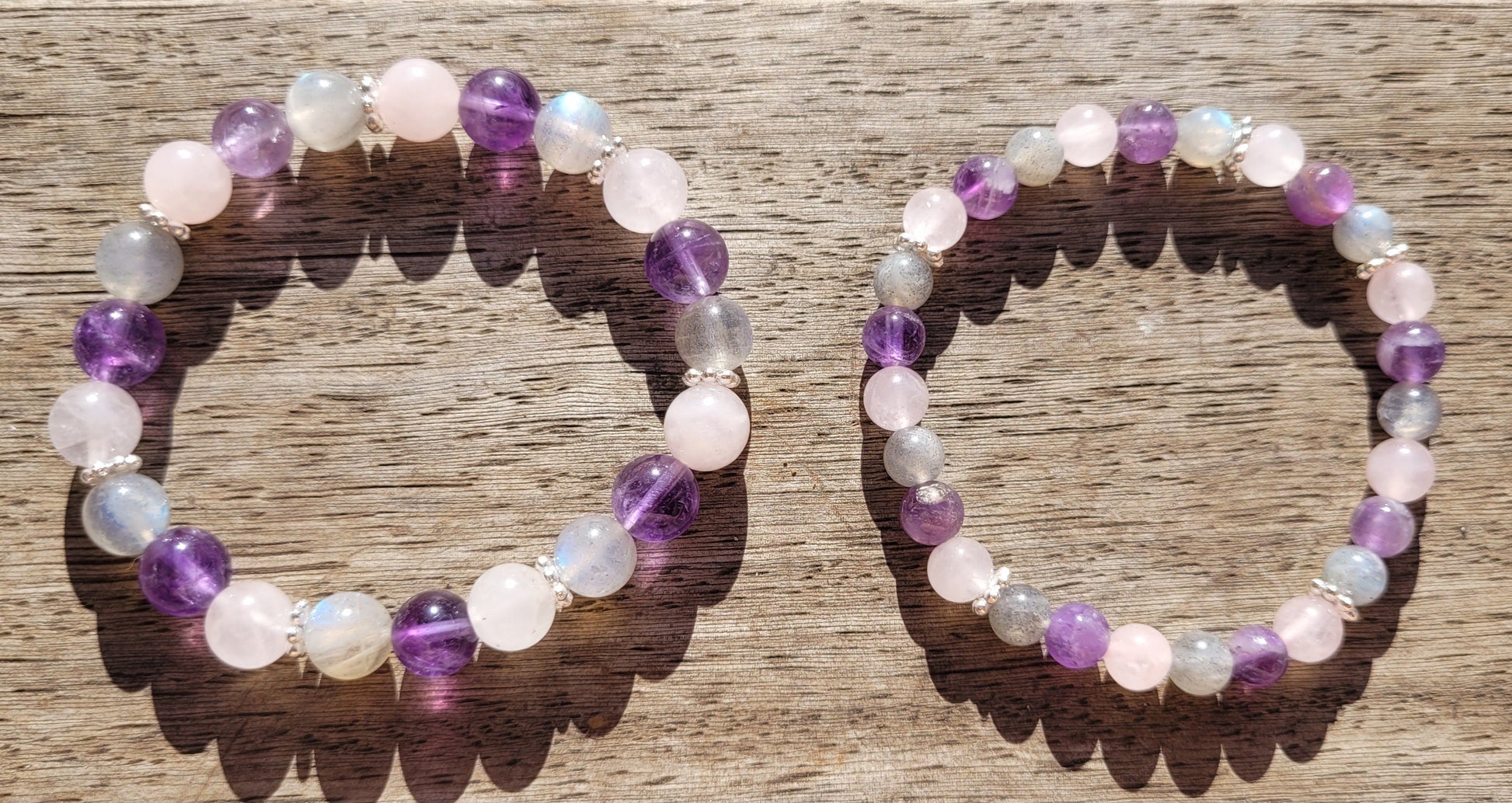 Bracelet d’Ancrage et d’Acceptation – Guérison de la Blessure de Rejet - Bracelets pierres naturelles - Flore Holistic