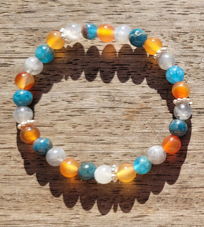 Bracelet de Confiance et d’Alignement – Guérison de la Blessure de Trahison - Flore Holistic