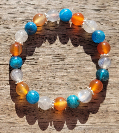 Bracelet de Confiance et d’Alignement – Guérison de la Blessure de Trahison - Flore Holistic