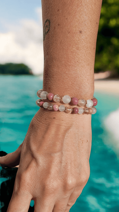 Bracelet d’Harmonie et de Confiance – Guérison de la Blessure d’Abandon - Flore Holistic