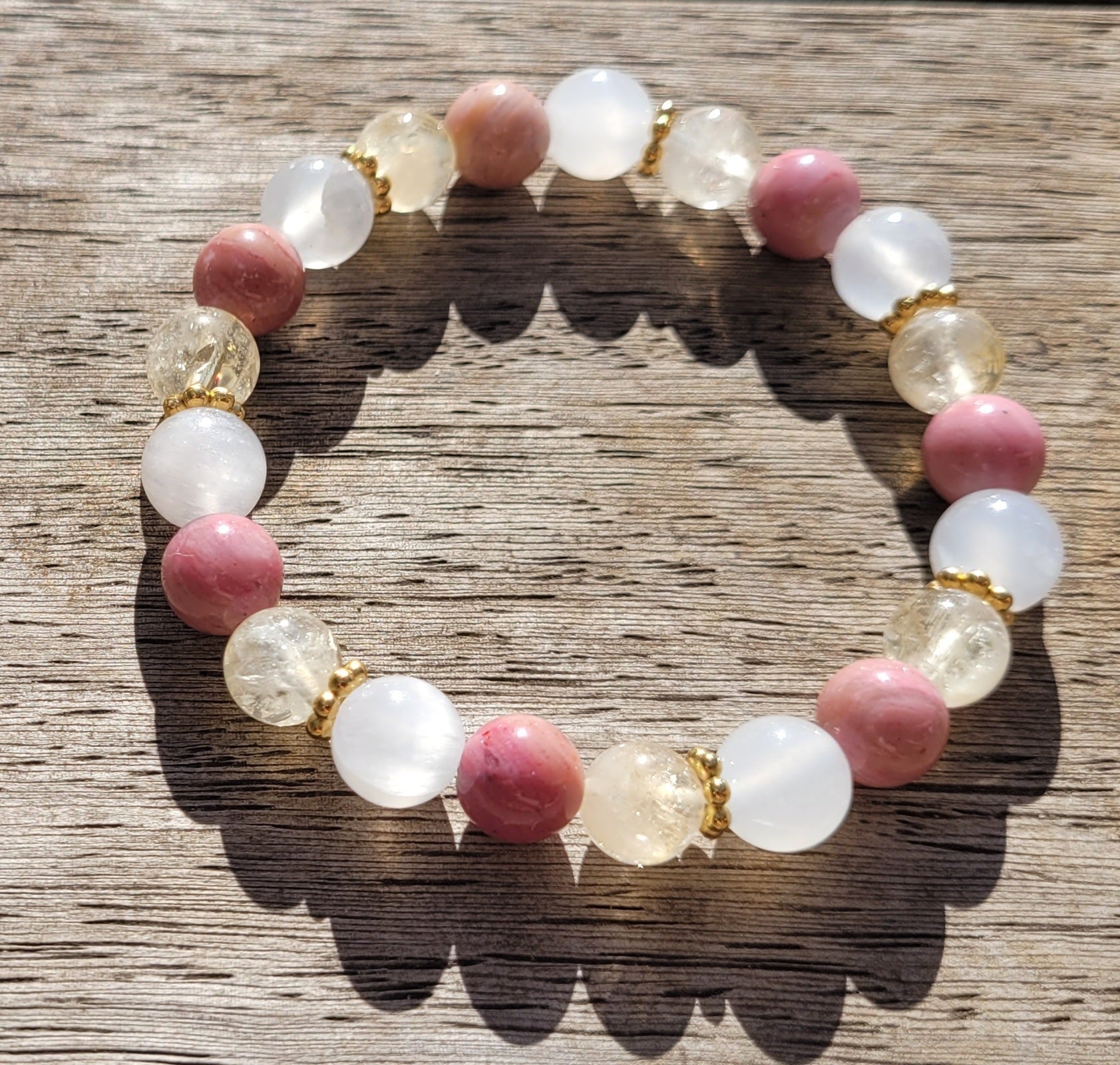 Bracelet d’Harmonie et de Confiance – Guérison de la Blessure d’Abandon - Flore Holistic