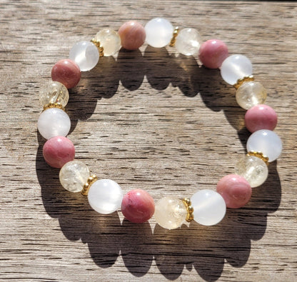 Bracelet d’Harmonie et de Confiance – Guérison de la Blessure d’Abandon - Flore Holistic