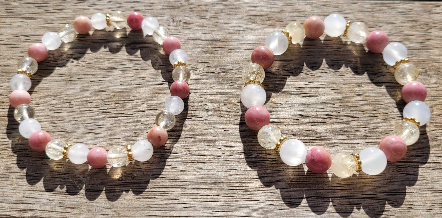Bracelet d’Harmonie et de Confiance – Guérison de la Blessure d’Abandon - Flore Holistic