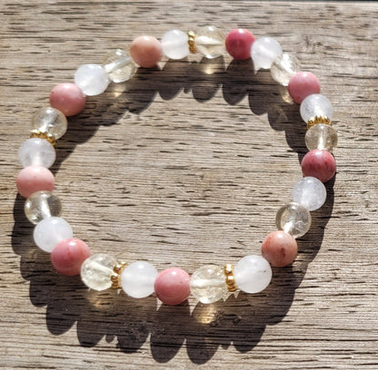 Bracelet d’Harmonie et de Confiance – Guérison de la Blessure d’Abandon - Flore Holistic