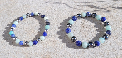 Bracelet d’Harmonie et d’Expression – Guérison de la Blessure d’Injustice - Bracelets pierres naturelles - Flore Holistic