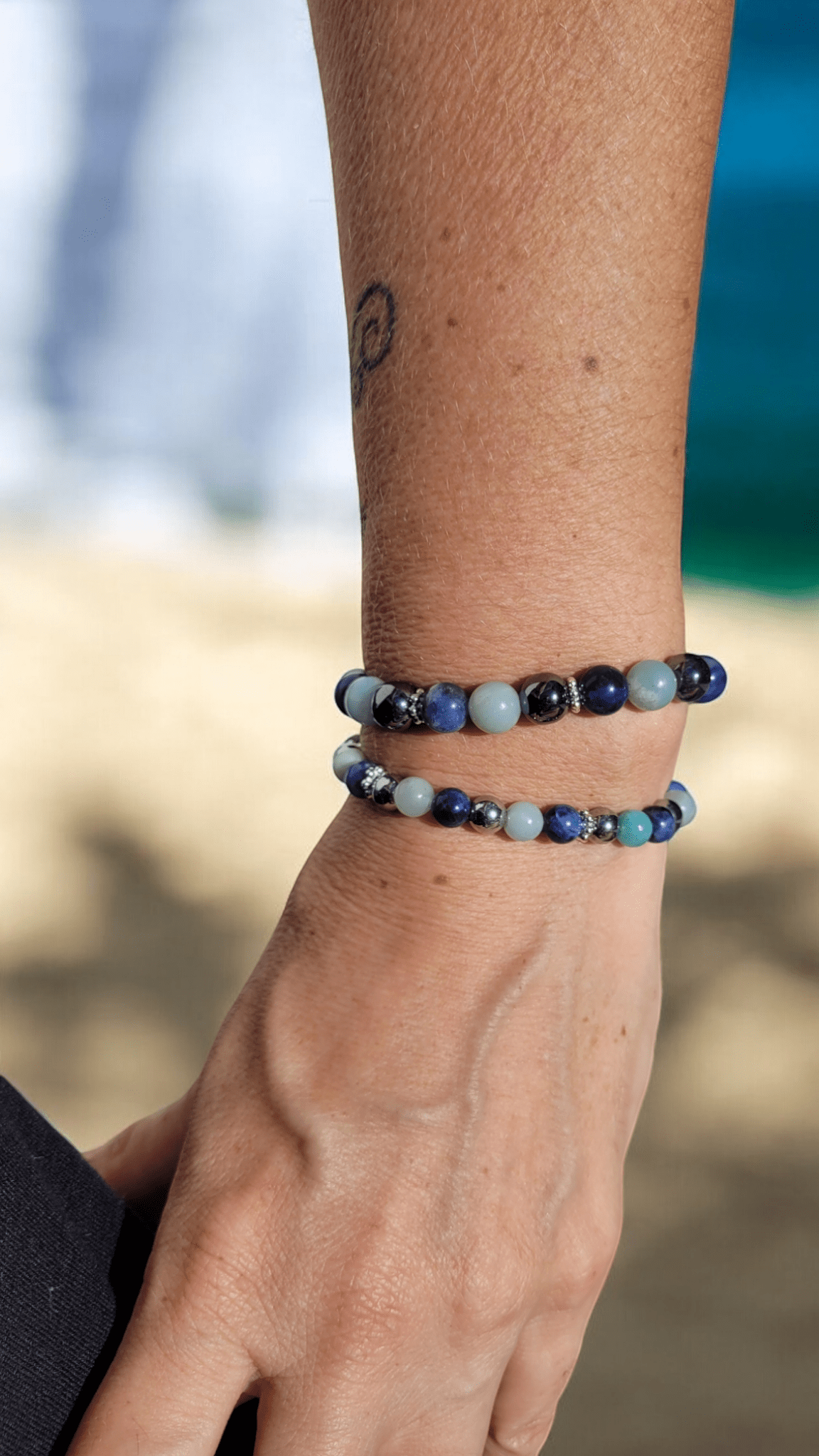Bracelet d’Harmonie et d’Expression – Guérison de la Blessure d’Injustice - Bracelets pierres naturelles - Flore Holistic