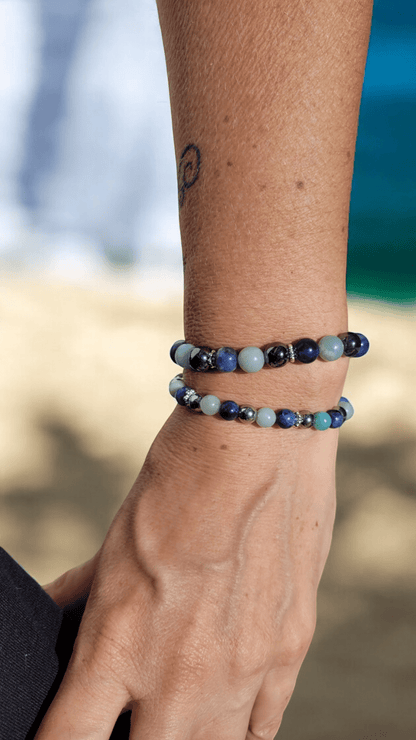 Bracelet d’Harmonie et d’Expression – Guérison de la Blessure d’Injustice - Bracelets pierres naturelles - Flore Holistic