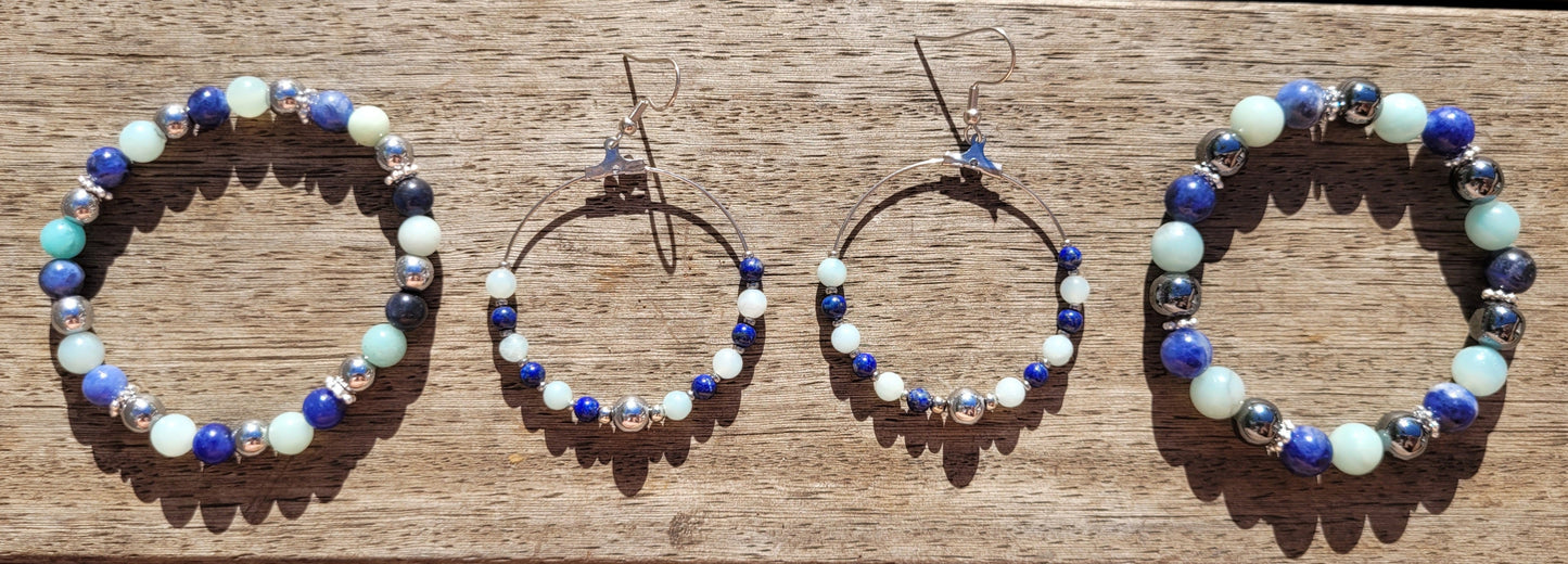 Bracelet d’Harmonie et d’Expression – Guérison de la Blessure d’Injustice - Bracelets pierres naturelles - Flore Holistic