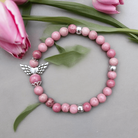 Bracelet en rhodonite - Flore Holistic
