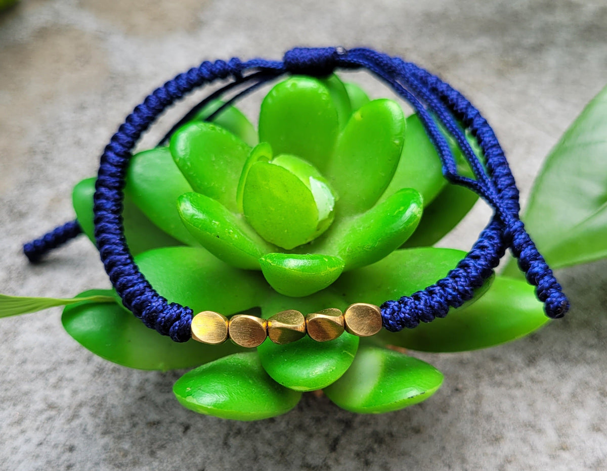Bracelet Tibétain en Cuivre – Énergie et Harmonie - Bracelets pierres naturelles - Flore Holistic