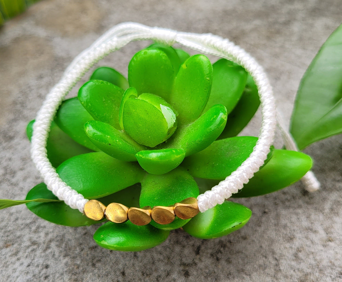 Bracelet Tibétain en Cuivre – Énergie et Harmonie - Bracelets pierres naturelles - Flore Holistic