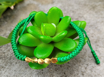 Bracelet Tibétain en Cuivre – Énergie et Harmonie - Bracelets pierres naturelles - Flore Holistic