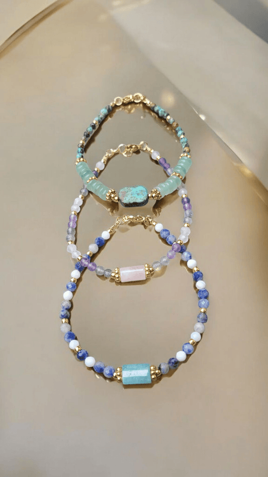 Bracelets Aura Libre – Pierres naturelles & vibrations douces - Flore Holistic