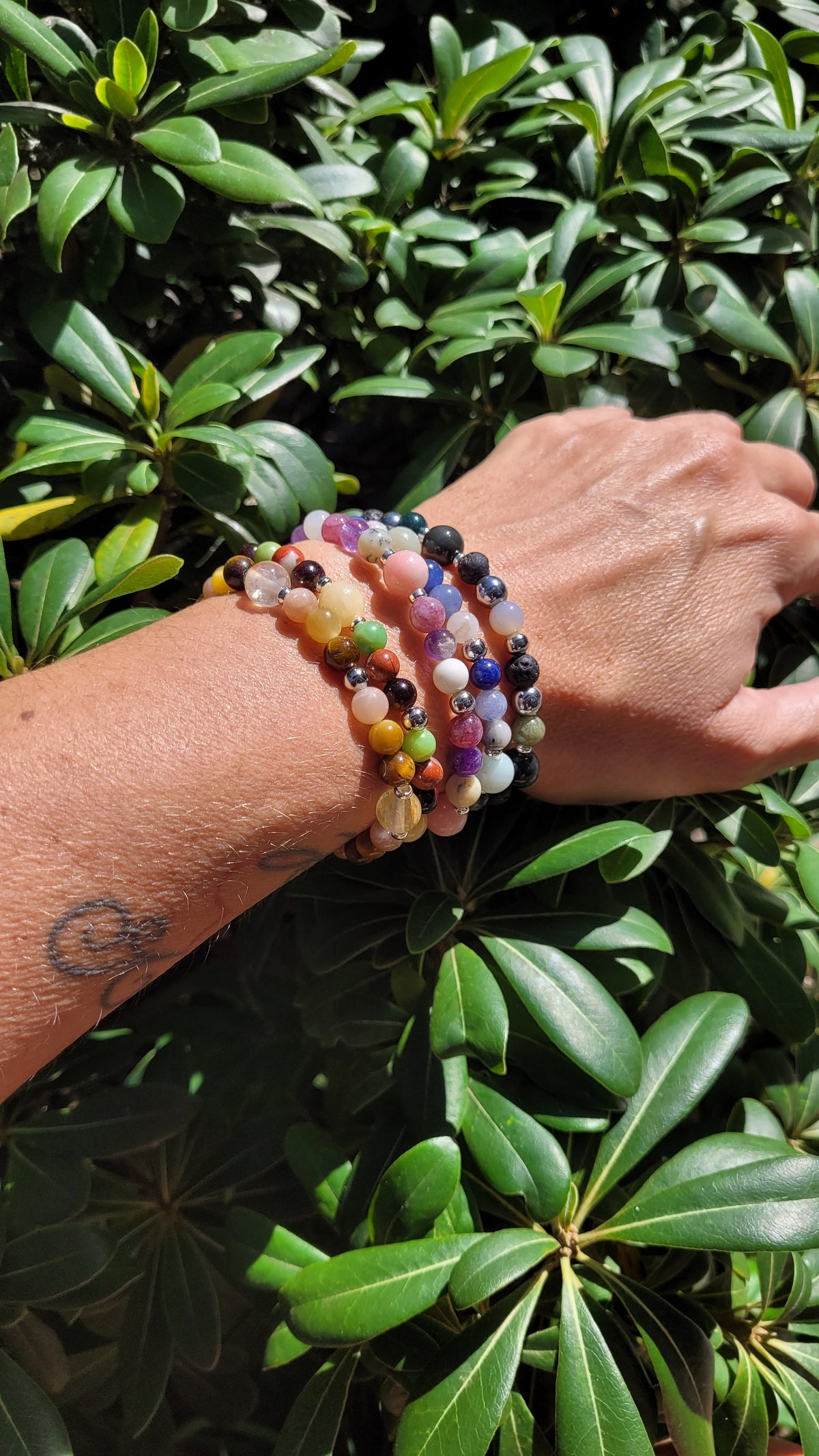 Bracelets énergétiques “Les Petits Mots du Quotidien” – Pierres naturelles - Bracelets pierres naturelles - Flore Holistic