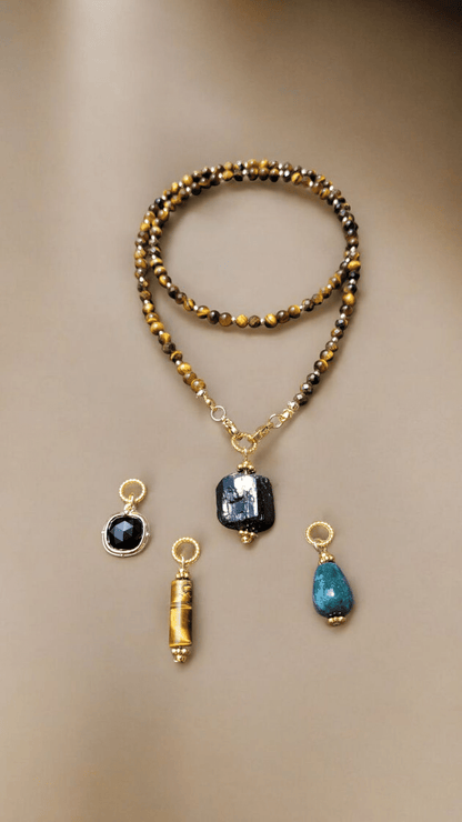 Colliers à Pendentifs Interchangeables – Aura Libre - Flore Holistic