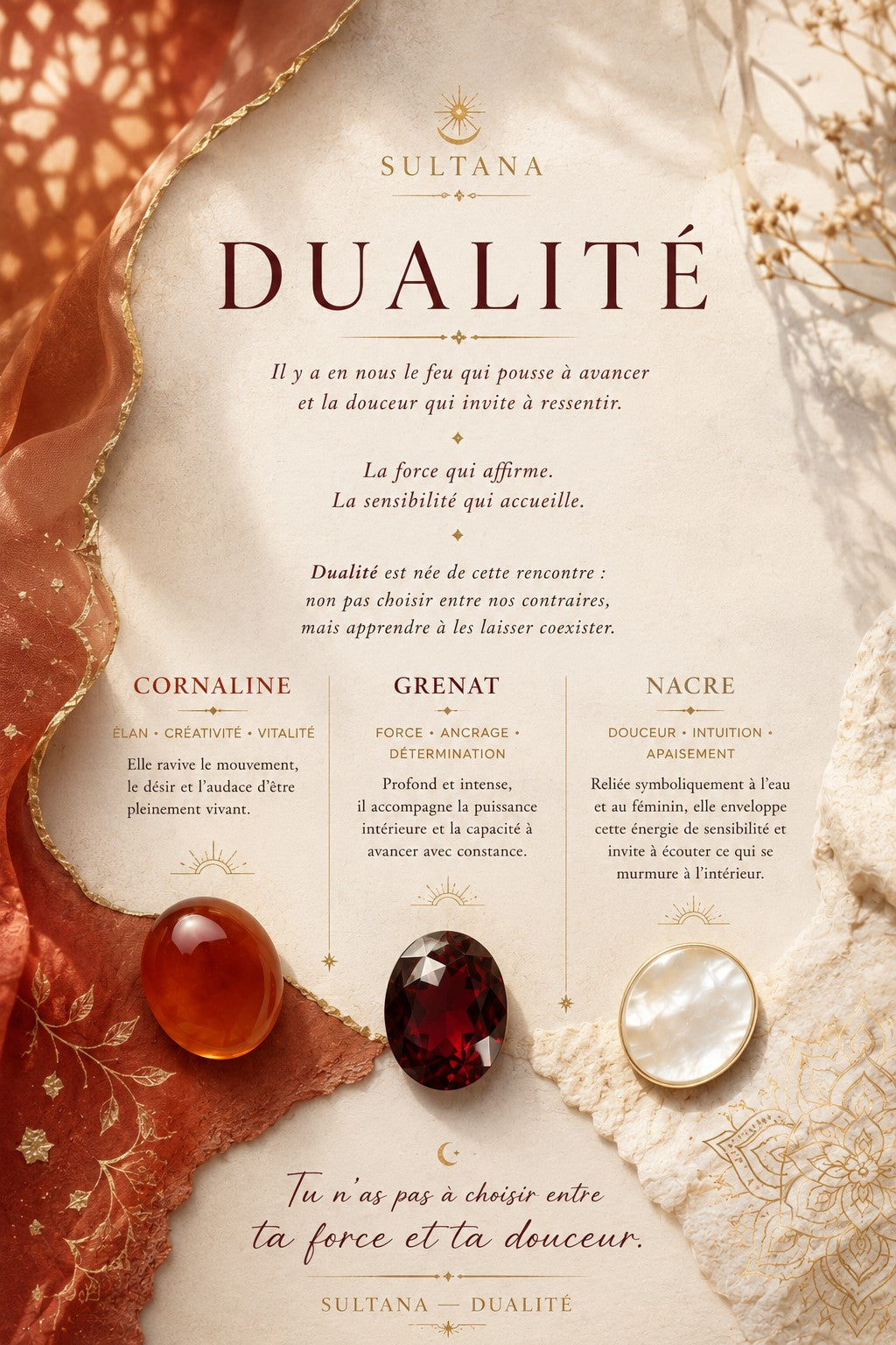 Carte symbolique Sultana Dualité
