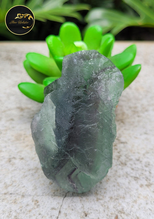 Fluorite brute (Rainbow) – Clarté mentale et concentration - Pierre naturelle brute - Flore Holistic