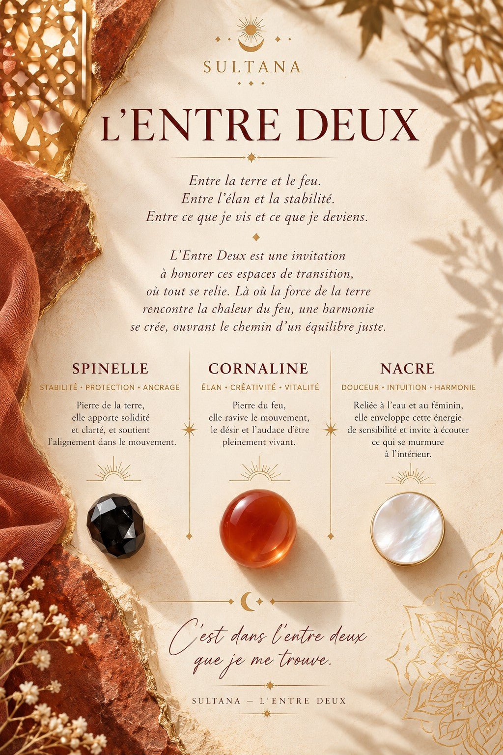 L’Entre Deux – Collier Sultana - Collier - Flore Holistic