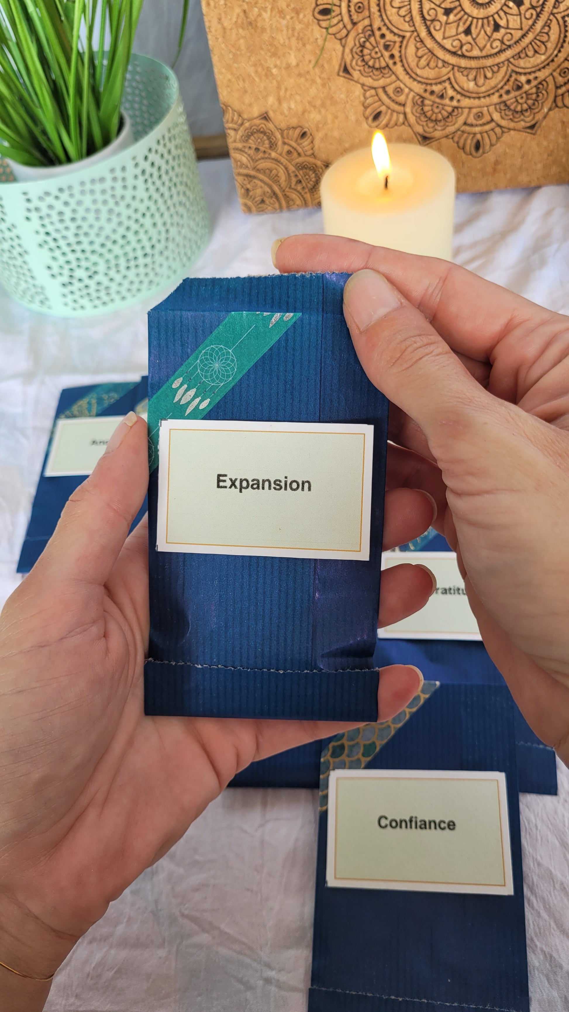Oracle Trésor Minéral – 21 Sachets Intuitifs (Édition Limitée) - Flore Holistic