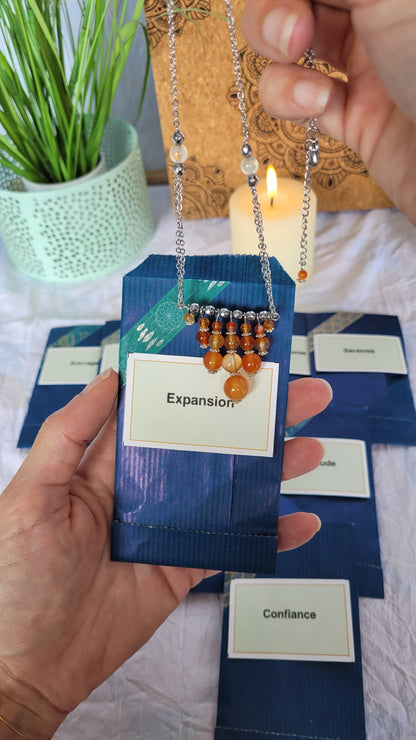 Oracle Trésor Minéral – 21 Sachets Intuitifs (Édition Limitée) - Flore Holistic
