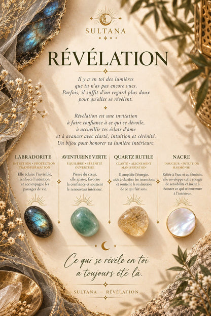 Révélation – Collier Sultana - Collier - Flore Holistic